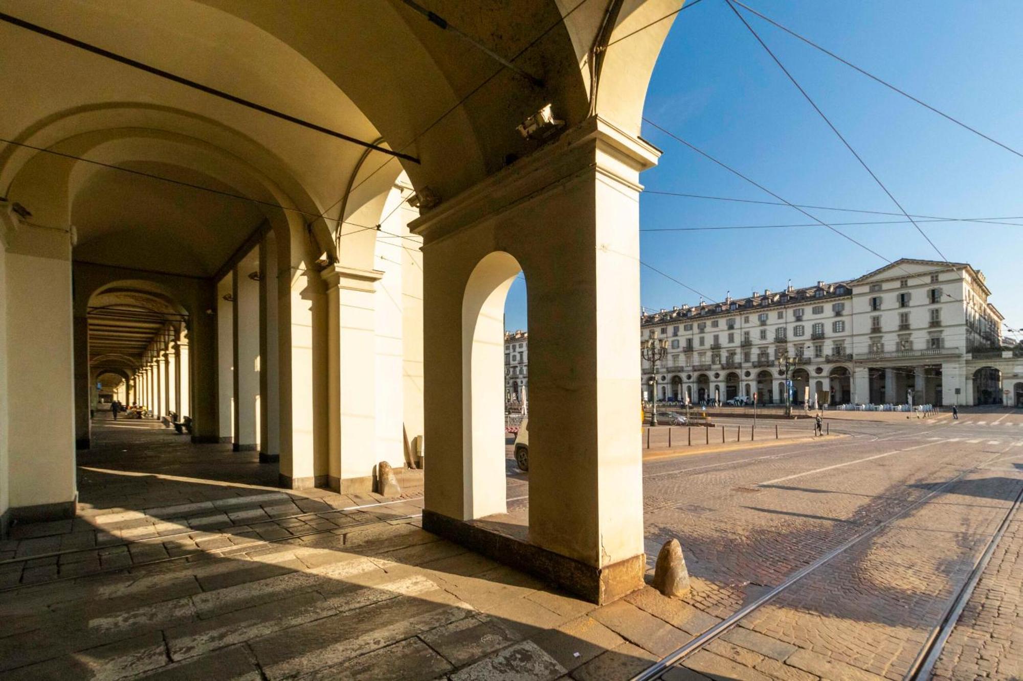 Il Salotto Di Torino Centrale In Piazza Vittorio Εξωτερικό φωτογραφία